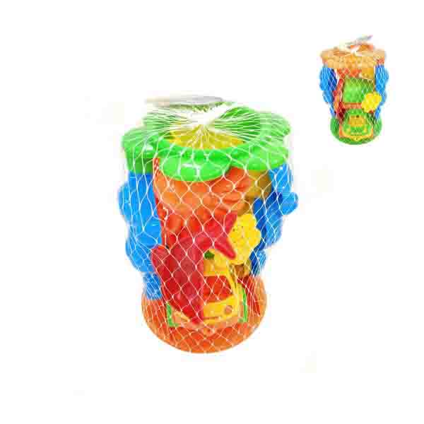 ΣΕΤ ΠΑΙΧΝΙΔΙ ΠΑΡΑΛΙΑΣ ΜΕ 9 ΠΟΛΥΧΡΩΜΑ ΑΞΕΣΟΥΑΡ 20CM 20099-33